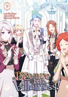 Beware the Villainess! volume 9 cover